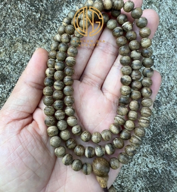 VÒNG TRẦM TỰ NHIÊN 108 6L - BANH CAM