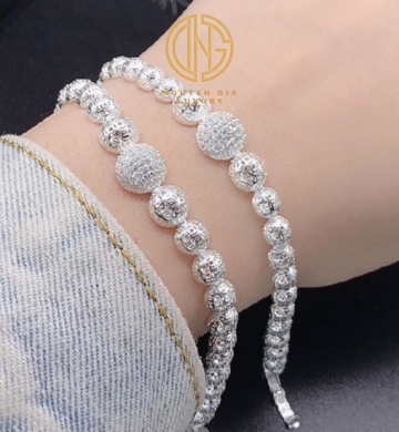 LẮC TAY NỮ BẠC Ý 950