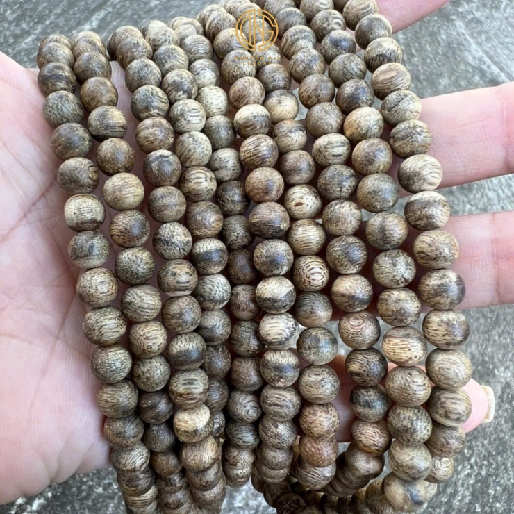 VÒNG TRẦM TỰ NHIÊN 108 6L - BANH CAM