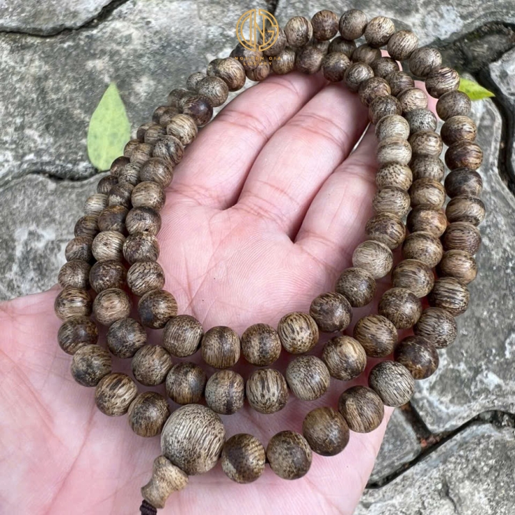VÒNG TRẦM TỰ NHIÊN 108 6L - BANH THÁI